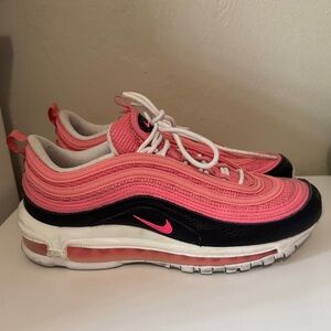 Nike Air Max Pink and Black Sneakers